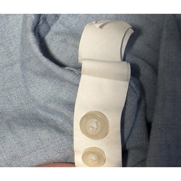 Vineyard Vines Slim Fit Whale Shirt Mens Size L Blue Short Sleeve Button Up - Picture 7 of 9